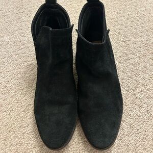 Dolce Vita Black Suede Booties